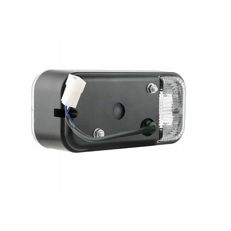 Front turn signal lamp, white glass color
