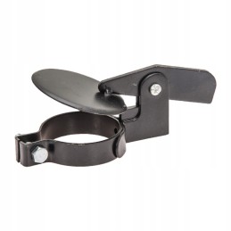 Enamelled muffler, round, long, Ursus C 360, flap