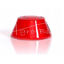 Lamp shade, low, red, Ursus Massey Ferguso