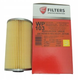 Fuel filter wp103 wp10 3 bizon plock