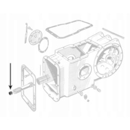 Needle bearing assembly, gear shaft C 330m