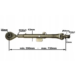 Stabilizer link mtz pronar 0 010 1835 4 10