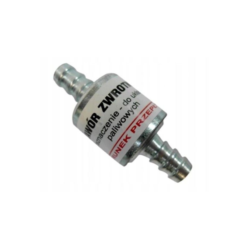 Valve: fuel check valve, diameter 8 mm, for hose pipe