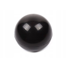Screw-on knob with internal thread M8x40, black