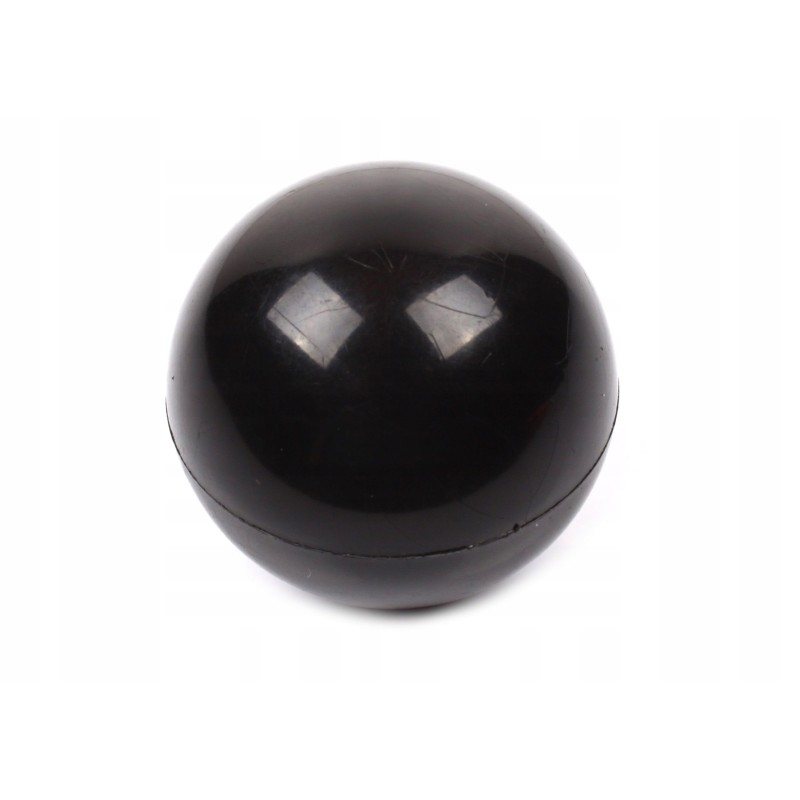 Screw-on knob with internal thread M8x40, black