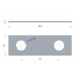 Differential lock washer c 360