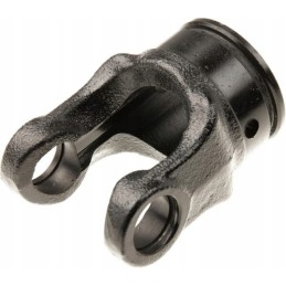 Fork for a profiled pipe with a spring ring 43 5