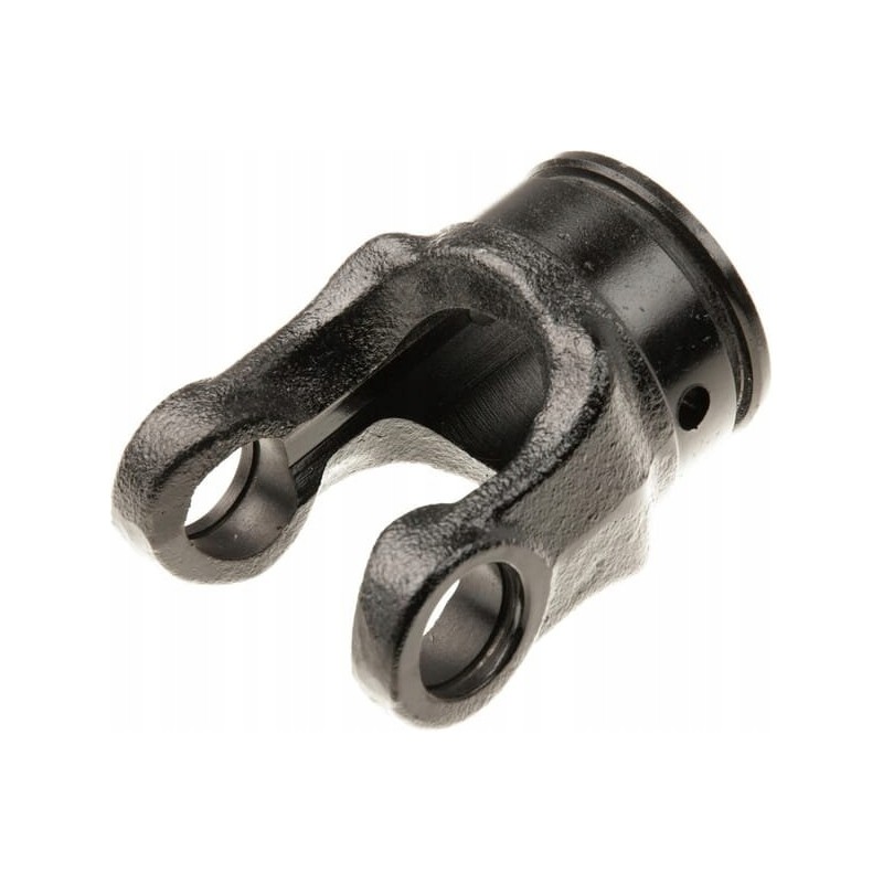 Fork for a profiled pipe with a spring ring 43 5