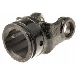 Fork for a profiled pipe with a spring ring 43 5