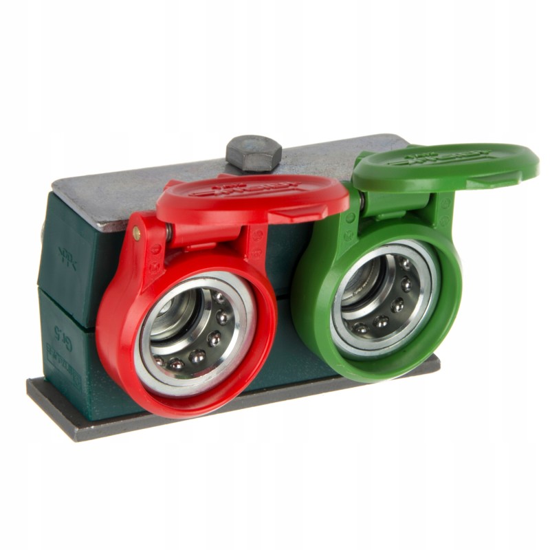 Bracket mounting euro socket connector m22x1 5