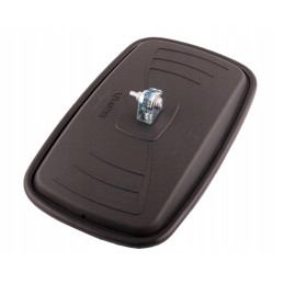 Universal mirror 232x145, metal handle