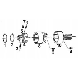 Clutch spring 180013032 comer