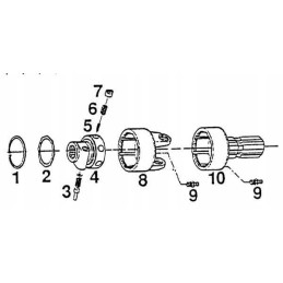 Clutch spring 180013032 comer