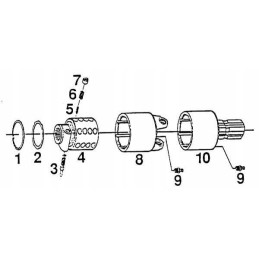 Clutch spring 180013032 comer