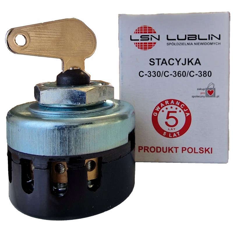 Ignition switch ursus c360 c330 c 385 polska lsn lublin