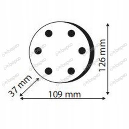 LED work lamp 24w 10 30v for workshop 1800l