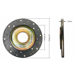 Brake disc Zetor Ursus C 385 Comfort