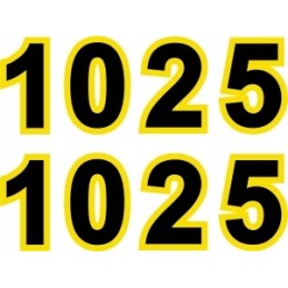 Belarus 1025 mask stickers 2 pcs