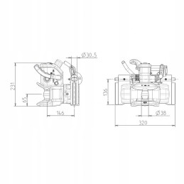 Sauermann automatic hitch 711171011