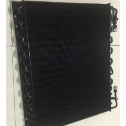 Tubular air conditioning cooler, fin spacing 4 mm