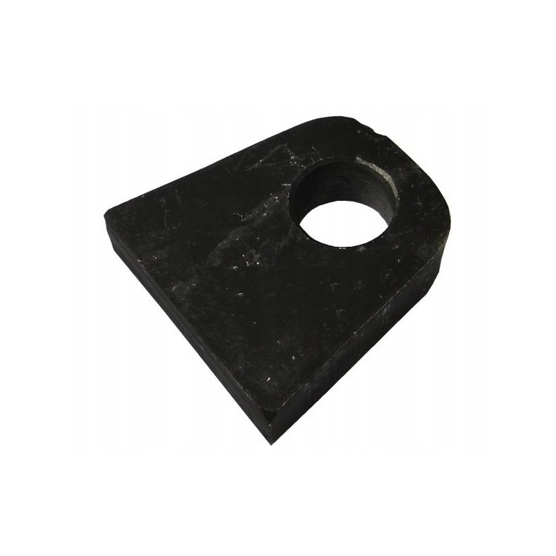 Hook eye for the steel bolt of the loader bucket, diameter 25