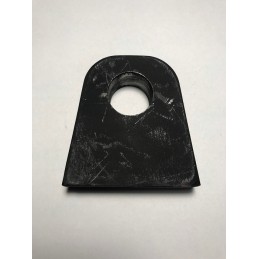 Hook eye for the steel bolt of the loader bucket, diameter 25