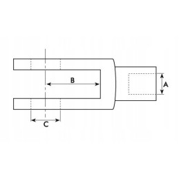 Pull forks 6x24 51325