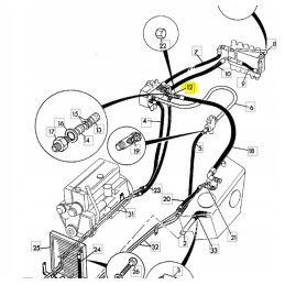 Valve JCB backhoe loader 3cx 4cx 123 03321 g