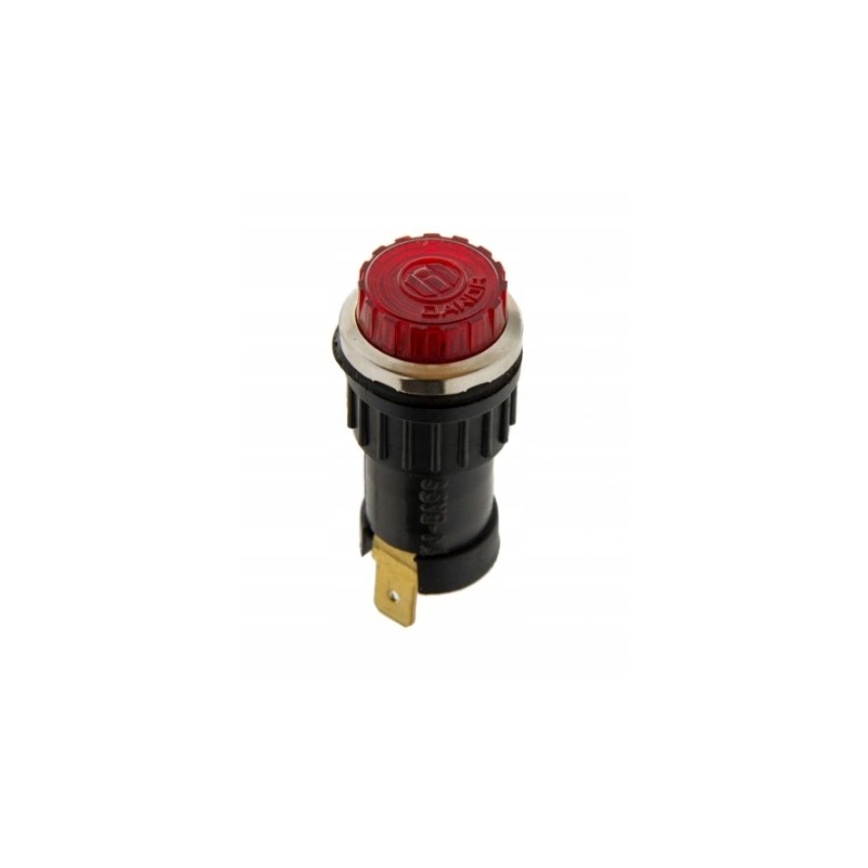 Red indicator light 12v 24v aparts