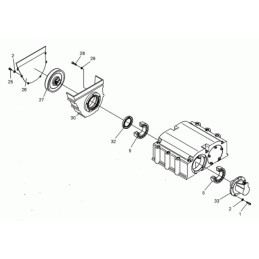 Wacker dpu bpu vibration wheel cover 0102724