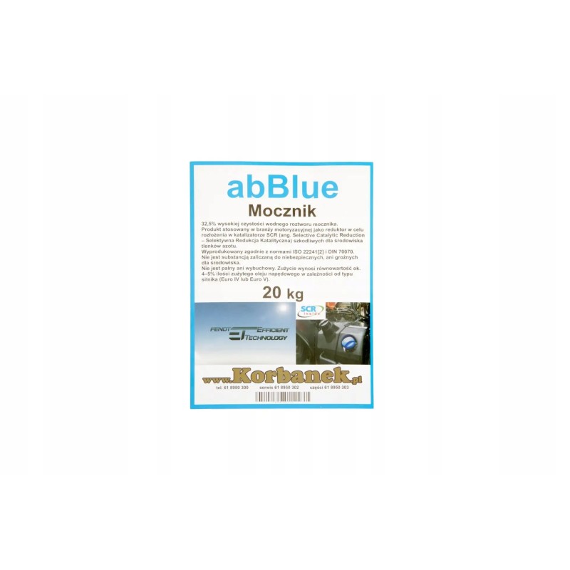 Adblue sticker adblue self-adhesive sticker