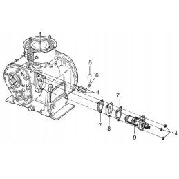 Hatz e series pump seal 0 1 03168400
