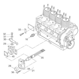 Hatz L series solenoid valve 12v 01660911