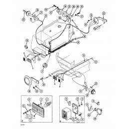 K841740 cnh and the turn signal lamp