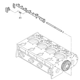 Hatz L series pump rail spring 03468100