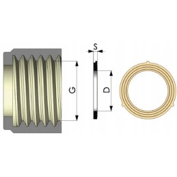EPDM bdfast 3 4 flat gasket