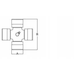 Shaft cross oe 22x54 8 mm l21 gopart