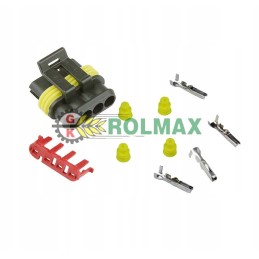 Amp superseal 4 pin counter connector, bag bz