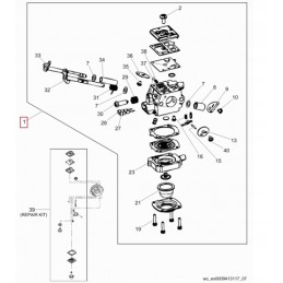 Carburetor bs 5000172952 0172952