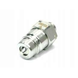 Hydraulic quick connector, Euro plug M14x1, 5 threads