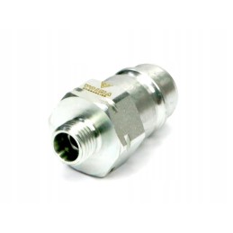 Hydraulic quick connector, Euro plug M14x1, 5 threads