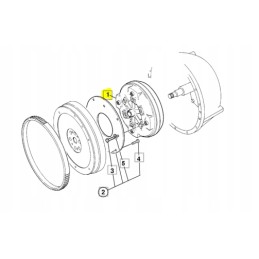 Torque converter jcb backhoe loader 3cx 4cx cva