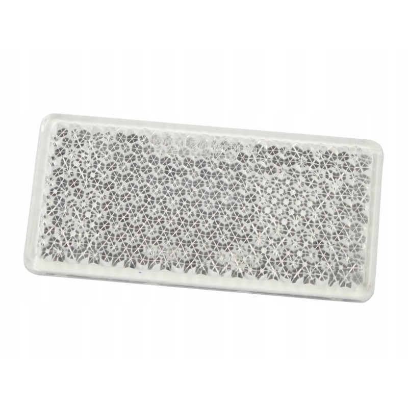 Rectangular reflector glued uobpp