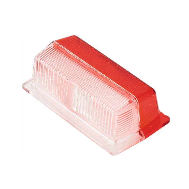 Front and rear marker lamp shades in 2 pieces