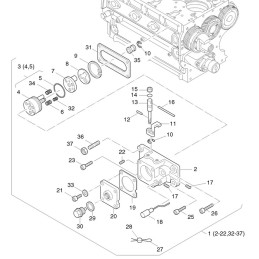Hatz L series solenoid valve seal 03934401