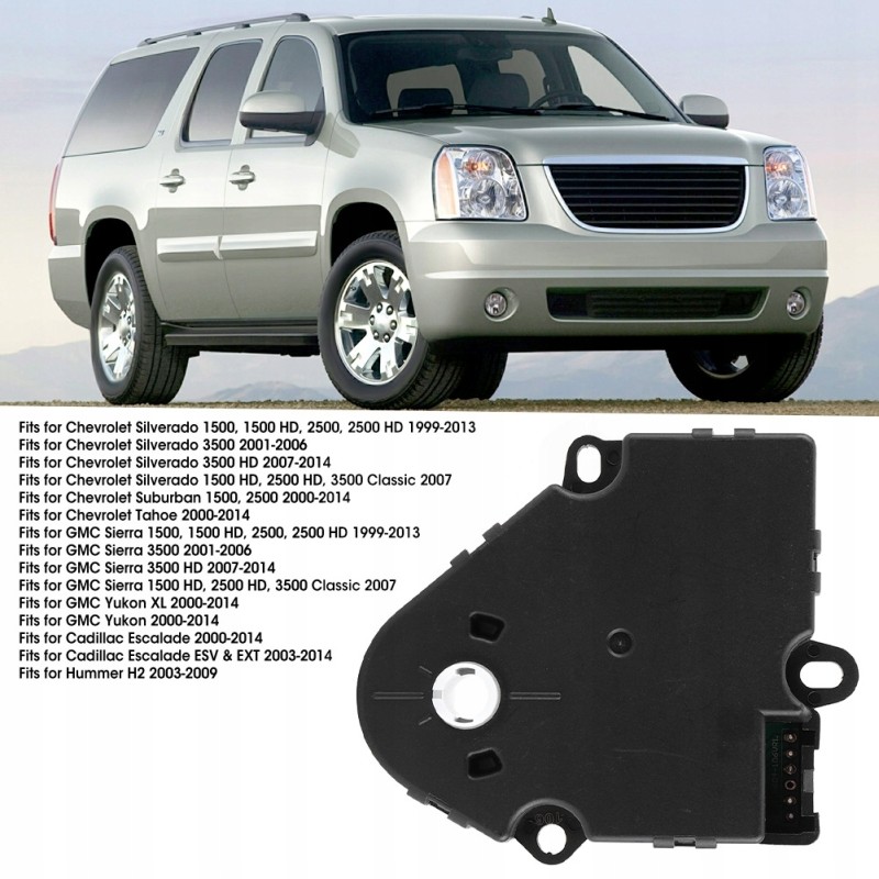 hvac ac air mixer door actuator