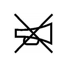 Reversing alarm switch symbol