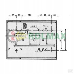 Seat with artificial leather upholstery sc74621z
