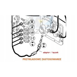 Adapter plug for mf sensor 3792198m1