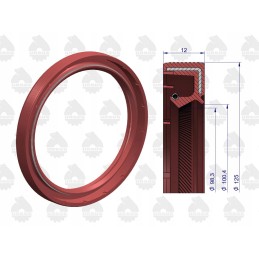 Rear crankshaft ring c 330 original